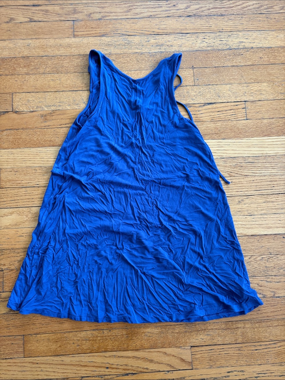American Eagle Outfitters Navy Blue Racerback Tank Dress
